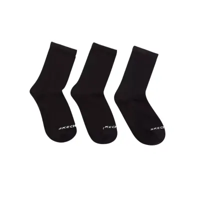 Skechers S212283 U 3 Pack Crew Cut Socks Siyah Unisex Çorap - 1
