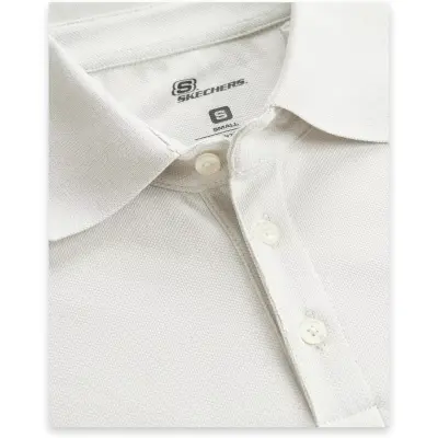 Skechers S221047 M Colorblock Polo Gri Erkek T-Shirt - 5