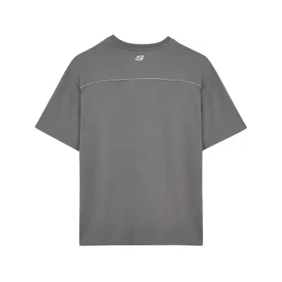 Skechers S231094 Graphic Tee Reflect Logo Antrasit Erkek T-Shirt - 2