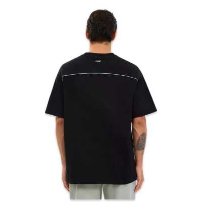 Skechers S231094 Graphic Tee Reflect Logo Oversize Siyah Erkek T-Shirt - 3