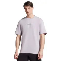 Skechers S231094 Graphic Tee Reflect Oversize Gri Erkek T-Shirt 