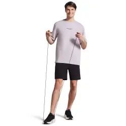 Skechers S231094 Graphic Tee Reflect Oversize Gri Erkek T-Shirt - 4