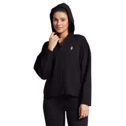 Skechers S231146 W Soft Touch Shinny Sweat Siyah Kadın Sweatshirt - 5