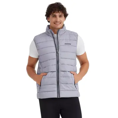 Skechers S231241 M Outerwear Padded Vest Gri Erkek Yelek 