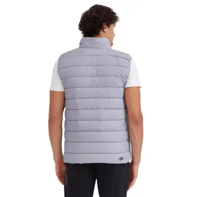 Skechers S231241 M Outerwear Padded Vest Gri Erkek Yelek - 3