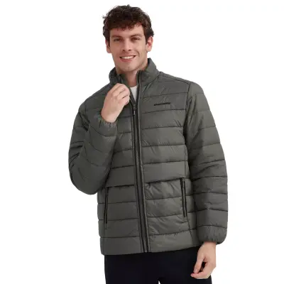 Skechers S231242 M Outerwear Padded Jacket Yeşil Erkek Mont - 2