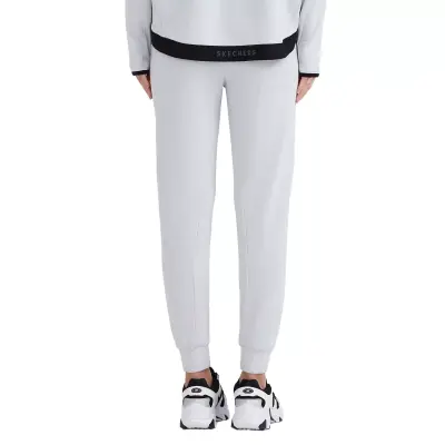 Skechers S232199 W 2Xi-Lock Jogger Sweatpant Beyaz Kadın - 2