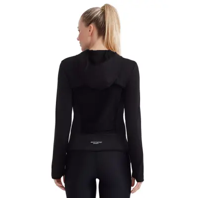 Skechers S232270 W Performance Coll Full Siyah Kadın Sweatshirt - 3