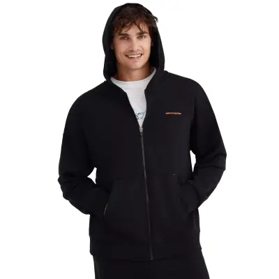 Skechers S232439 M Essential Full Zip Hoodie Erkek Sweatshirt - 3
