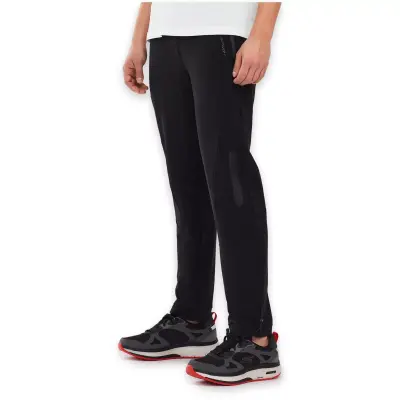 Skechers S241043 Micro Collection M Regular Pant Siyah Erkek Eşofman Altı - 2