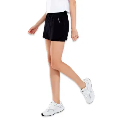 Skechers S241144 Performance Coll 4Inch 2 In 1 Siyah Kadın Şort - 3