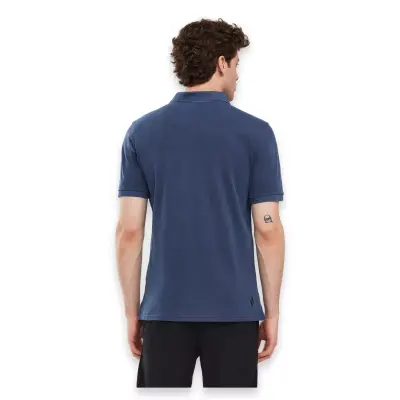Skechers S241165 Organic Collm Sleeve Polo Lacivert Erkek T-Shirt - 3