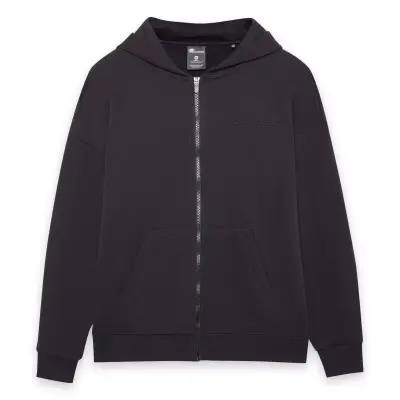 Skechers S242112 M Essential Full Zip Hoodie Siyah Erkek Ceket - 1