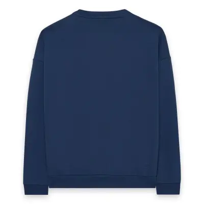 Skechers S242113 M Essential Crew Neck Lacivert Erkek Sweatshirt - 2