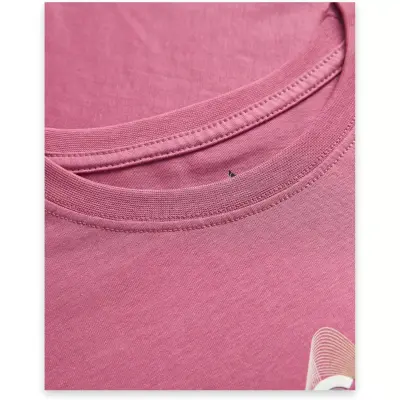 Skechers S242142 W Light Weight Regular Pembe Kadın T-Shirt - 3