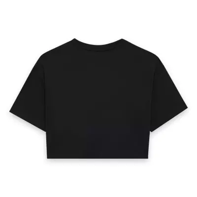 Skechers S242149 W ight Weight Crop Siyah Kadın T-Shirt - 2
