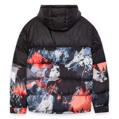 Skechers S242234 M Outerwear Puffer Jacket Siyah Erkek Mont - 2