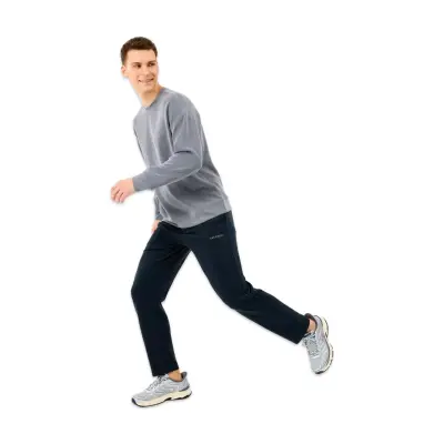 Skechers S2510041 M Loose Crewneck Sweat Gri Erkek Sweatshirt - 4