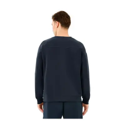 Skechers S2510041 M Loose Crewneck Sweat Siyah Erkek Sweatshirt - 3