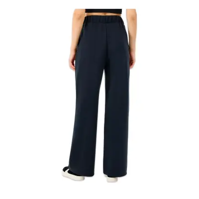 Skechers S2520013 W Lounge Loose Wide Leg Sweatpant Siyah Kadın Eşofman Altı - 3