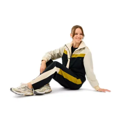 Skechers S2520221 W Color Block Micro Pant Siyah Kadın Pantolon - 4