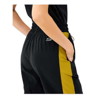Skechers S2520221 W Color Block Micro Pant Siyah Kadın Pantolon - 5