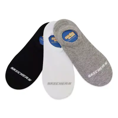 Skechers S2520314 U No Show 3 Pack Socks Çorap Çok Renkli Unisex Çorap 