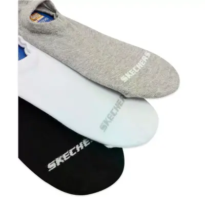 Skechers S2520314 U No Show 3 Pack Socks Çorap Çok Renkli Unisex Çorap - 3