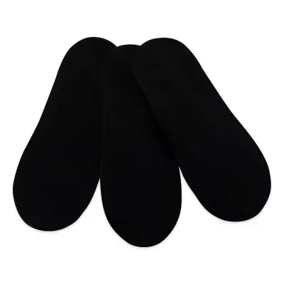 Skechers S2520314 U No Show 3 Pack Socks Çorap Siyah Unisex Çorap - Skechers (1)