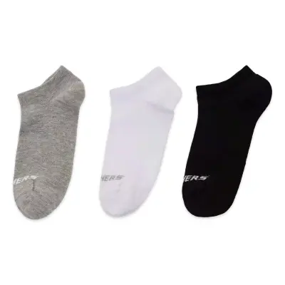 Skechers S2520315 U No Show 3 Pack Socks Çorap Çok Renkli Unisex Çorap 