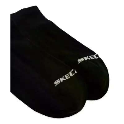 Skechers S2520315 U No Show 3 Pack Socks Çorap Siyah Unisex Çorap - 3