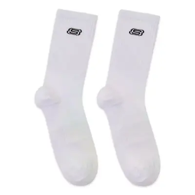Skechers S2520318 U Crew 2 Pack Socks Çorap Beyaz Unisex Çorap - Skechers (1)