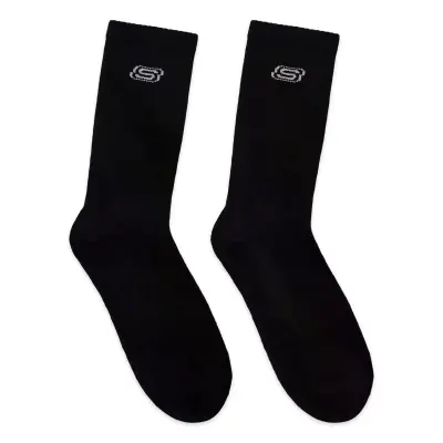 Skechers S2520318 U Crew 2 Pack Socks Çorap Siyah Unisex Çorap - Skechers (1)