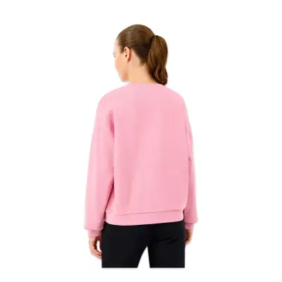 Skechers S2610011 W Essential Crewneck Sweat Lila Kadın Sweatshirt - 4