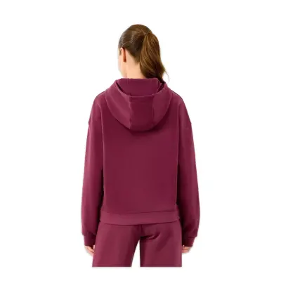 Skechers S2610013 W Essential Hoodie Sweat Bordo Kadın Sweatshirt - 3