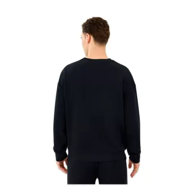 Skechers S2610015 M Essential Crewneck Sweat Siyah Erkek Sweatshirt - 3