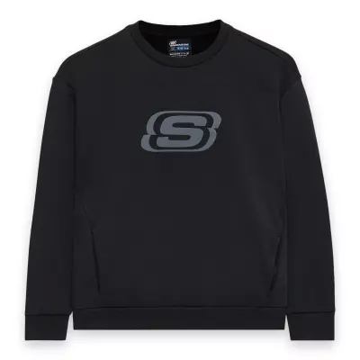 Skechers Sk232065 B Essential Siyah Erkek Çocuk Sweatshirt - 1