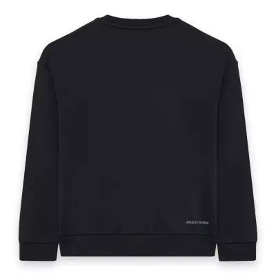 Skechers Sk232065 B Essential Siyah Erkek Çocuk Sweatshirt - 2
