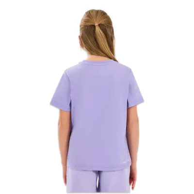 Skechers Sk232139 Essential G Sleeve Lila Kız Çocuk T-Shirt - 4