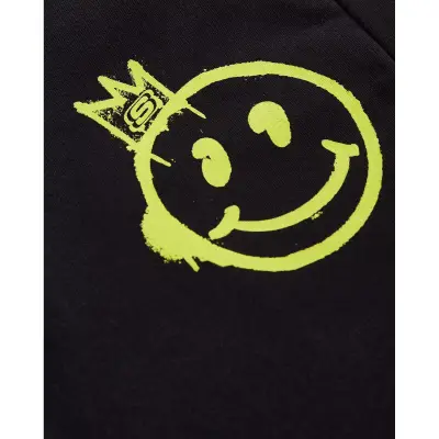 Skechers Sk232186 B Heavy Weight Fleece Siyah Çocuk Eşofman Altı - 3