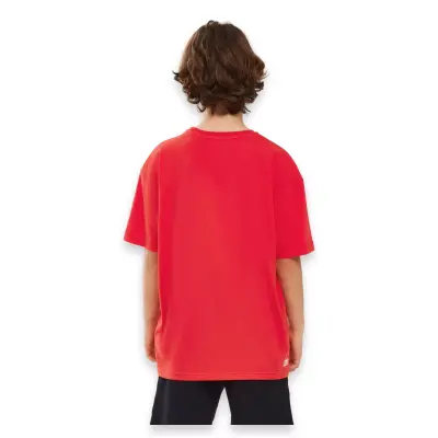 Skechers Sk241020 Graphic Tee Sleeve Kırmızı Çocuk T-Shirt - 3