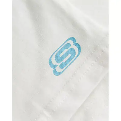 Skechers Sk241040 Graphicteeg Sleeve Kırık Beyaz Çocuk T-Shirt - 5