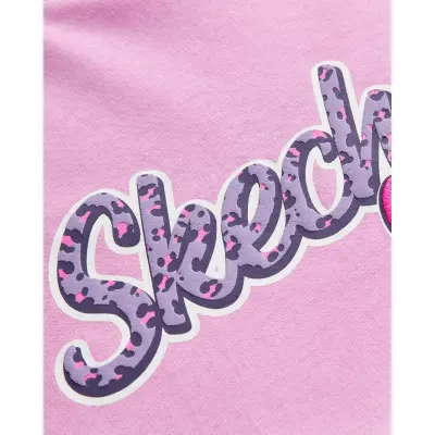 Skechers Sk241040 Graphicteeg Sleeve Pembe Çocuk T-Shirt - 5