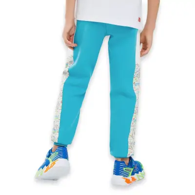 Skechers Sk241077 2Xi-Lock B Jogger Mavi Erkek Çocuk Eşofman Altı - 3
