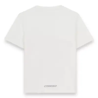 Skechers Sk241093 Graphic Tee B Sleeve Kırık Beyaz Erkek Çocuk T-Shirt - 2
