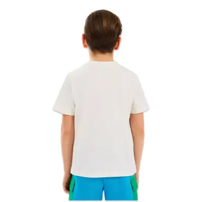 Skechers Sk2510028 B Graphic Tee Beyaz Erkek Çocuk T-Shirt - 4