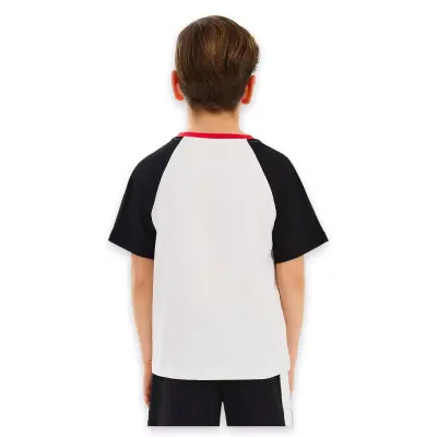 Skechers Sk2510038 B Graphic Tee Beyaz-Siyah Çocuk T-Shirt - 2