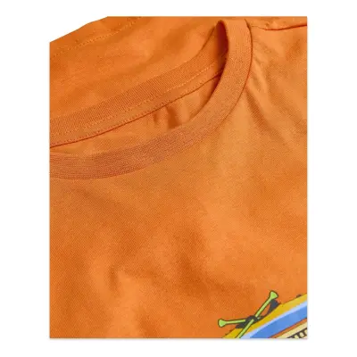 Skechers Sk2510102 B Sleeve Regular Fit Turuncu Çocuk T-Shirt - 3