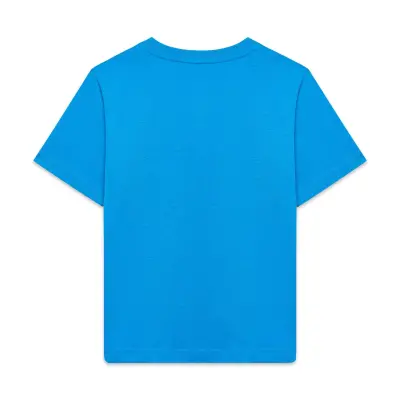 Skechers Sk2510112 B Regular Fit Graphic Tee Mavi Erkek Çocuk T-Shirt - 2