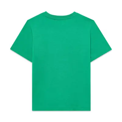 Skechers Sk2510112 B Regular Fit Graphic Tee Yeşil Erkek Çocuk T-Shirt - 2